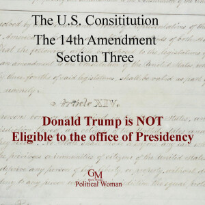 Donald Trump is NOT Eligible to Be President - The 14th Amendment, Section Three