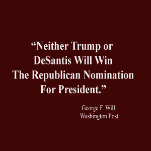 DeSantis or Trump -  Is It INEVITABLE THAT ONE OR THE OTHER WILL FACE BIDEN?
