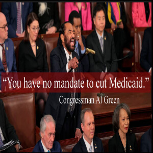 Green to Trump: “You have no mandate to cut Medicaid.”