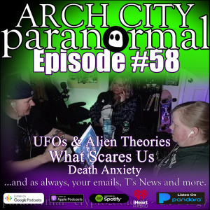 #58 - UFO Theories, What Scares Us, Paranormal Date