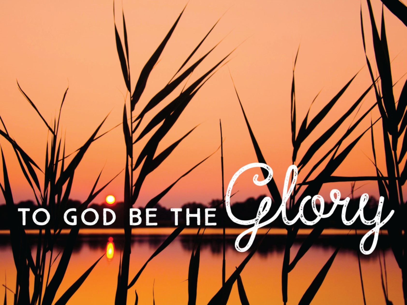 To God be the Glory
