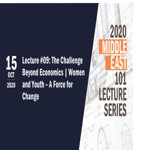 ME101 Lecture #09: The Challenge Beyond Economics | Women and Youth – A Force for Change