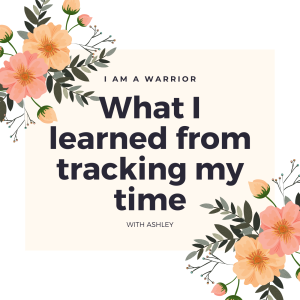 What I learned from tracking my time