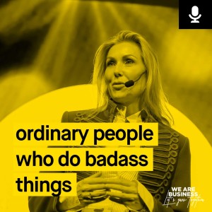 Livepodd: Så bygger du ett riktigt superföretag – möt Jessica Löfström i Ordinary People who do Badass Things