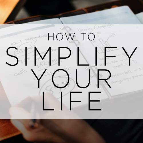 How To Simplify Your Life - Part-2 - 2018-01-10