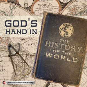 God's hand in the history of the world.
