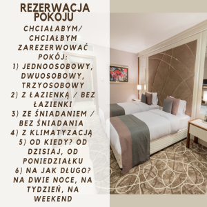 #310 Zarezerwować pokój w hotelu - Book a hotel room