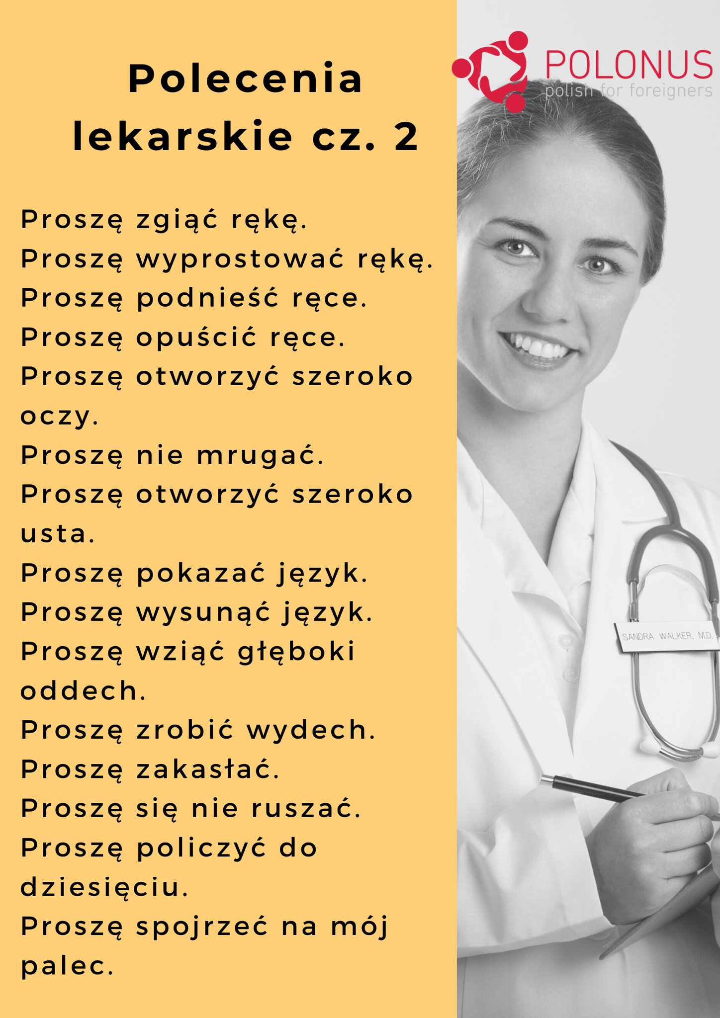 #225 Polecenia lekarskie - Medical orders Part II