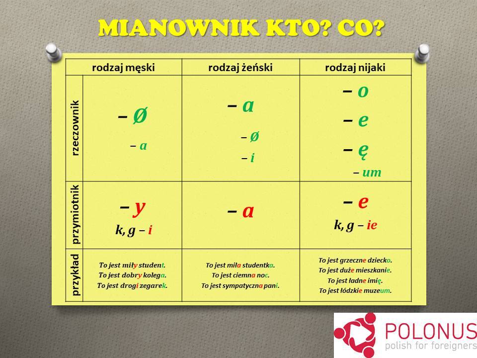 #186 Grammar : Polskie przypadki- Polish cases