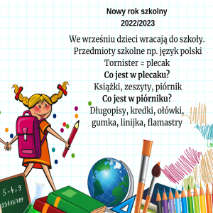 #271 Nowy rok szkolny - New school year