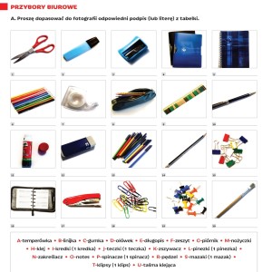 #233 Przybory biurowe - Office supplies