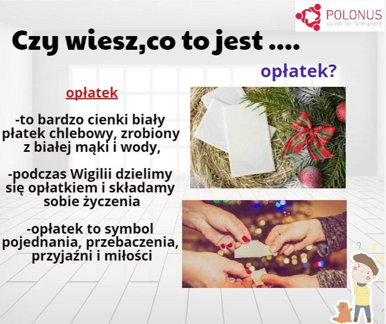 #199 Dzielić się opłatkiem - Share wafer