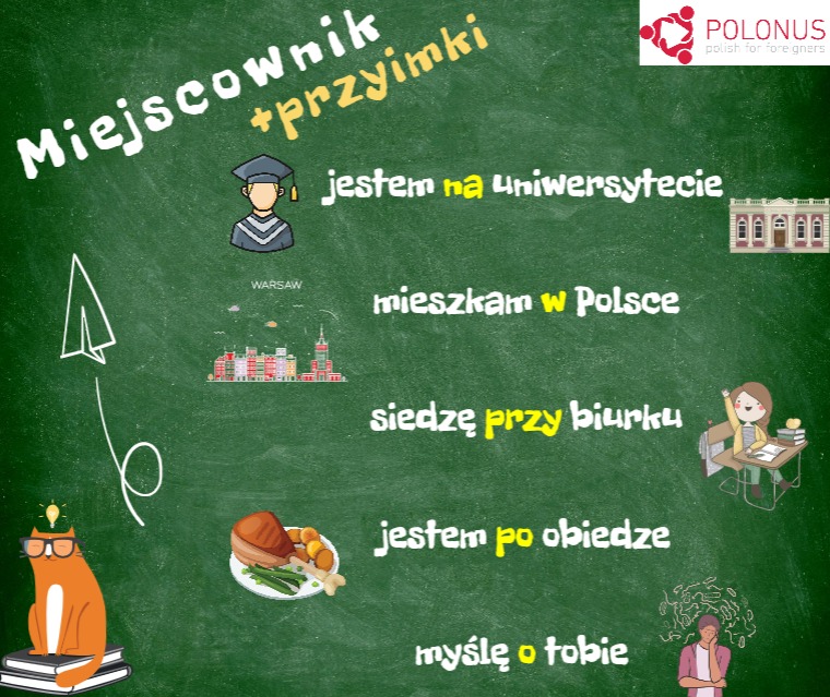 #248  miejscownik Przyimki - locative Prepositions