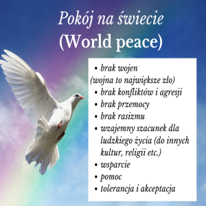 #220 Pokój na świecie - World peace