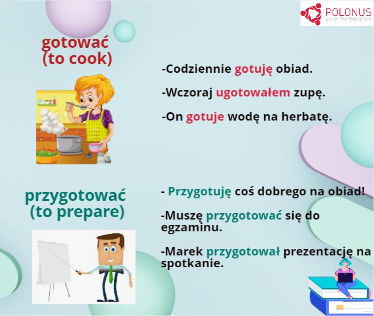 #240 Gotować, przygotować - Cook, prepare