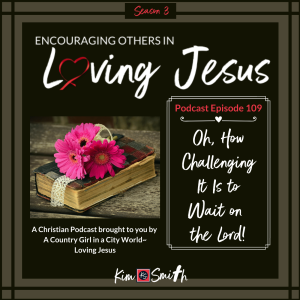Ep. 109: Oh, How Challenging It Is to Wait on the Lord!