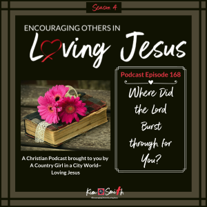 Ep. 168: Where Did the Lord Burst through for You?