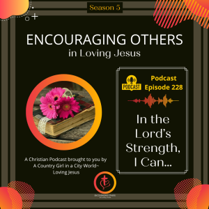 Ep. 228: In the Lord’s Strength, I Can...