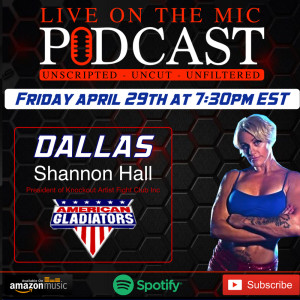 #15 American Gladiators ”DALLAS” Shannon Hall