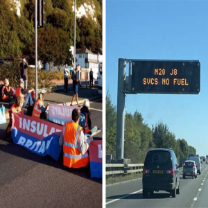 Podcast: Insulate Britain protests at Dover and panic buying at petrol stations causes disruption