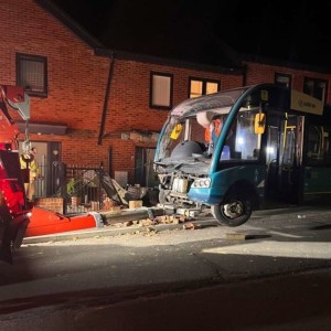 Podcast: Driver taken to hospital after bus crashes into houses in Tunbridge Wells
