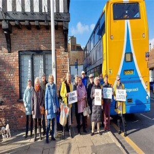 Podcast: Why it’s feared someone could be hit by a car in Sandwich after a bus stop was moved