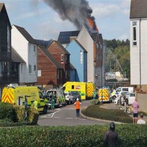 Podcast: Field fire destroys Airbnb bungalow and narrowly avoids family home in Gillingham