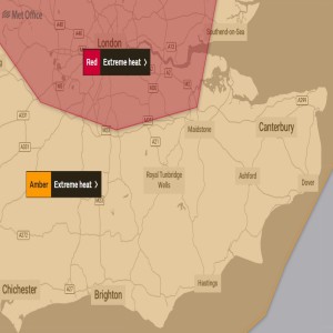Podcast: Red heat warning issued for parts of Kent as heatwave continues and temperatures soar