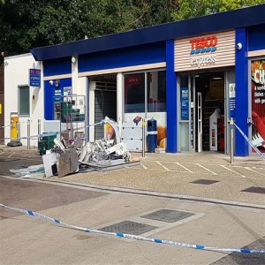 Podcast: Tesco Express petrol station in Larkfield damaged in ram-raid