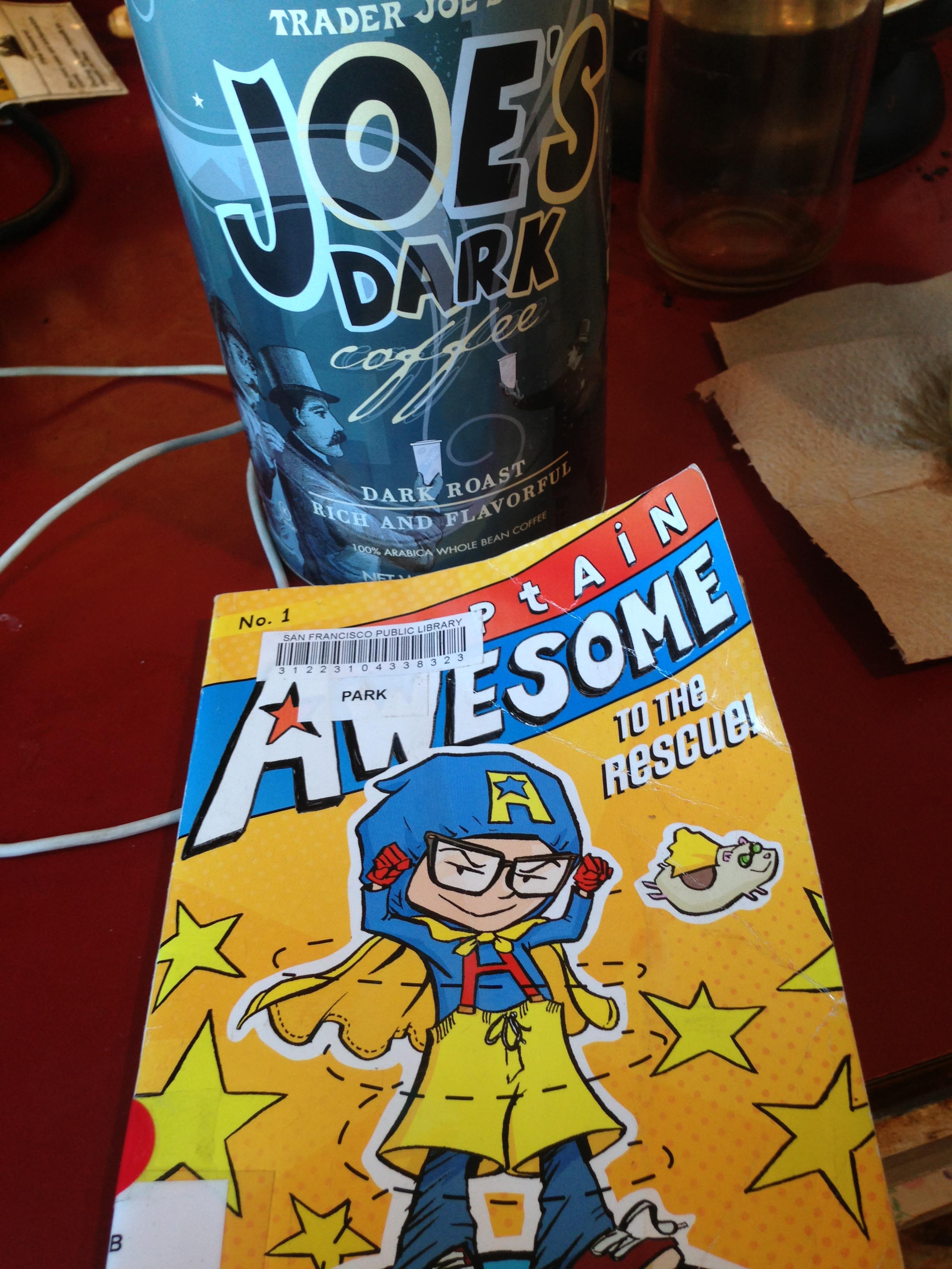 Captain Awesome and Books, Ep182 of A Cup of Coffee with Thomson
