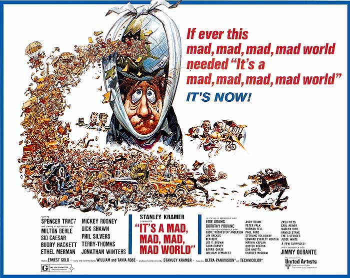 Movie Reviews! "It's a mad, mad, mad, mad world"