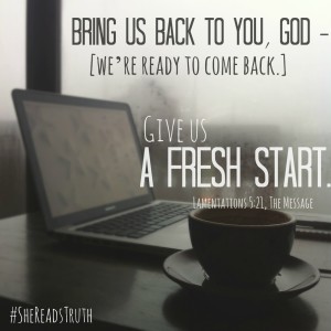 It's Time for a Fresh start