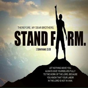 STAND FIRM-JMC Part 1