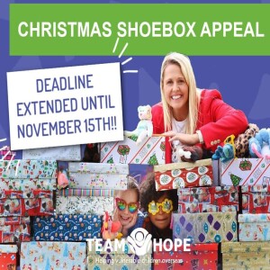 INTERVIEW HIGHLIGHTS - Joanne Allen talking about the annual Christmas Team Hope shoe box appeal -