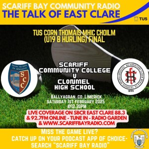 CBS High school Clonmel v Scariff Community College - Match sponsor -Meehan Moroney Solicitors Scariff