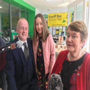 Saturday Chronicle 11th May 2019 Part 2 Official opening of New Scariff Post Office by Florence Bugler, handing over the baton to Brian McMahon