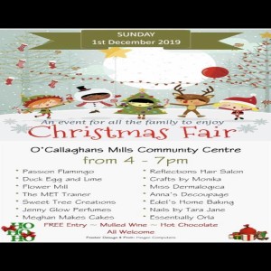 PM Sunday live from the O'Callaghans Mill Christmas Fair