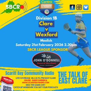 Clare v Wexford - Match Sponsor - John O’Donnell General Merchant, Dromindoora and Kinvara.