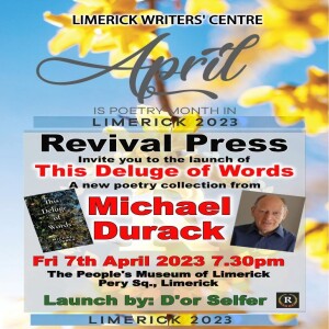 Michael Durack book launch - “This deluge of words”