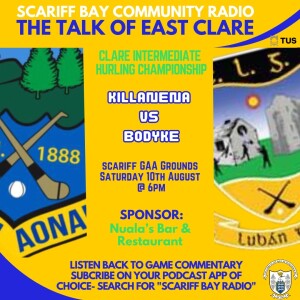 Bodyke v Killanena - Match Sponsor - Nualas Bar and restaurant Tuamgraney