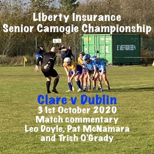 Clare v Dublin Senior Camogie Championship