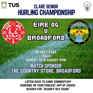 Broadford v Eire Og - Match Sponsor The Country Store, Broadford.