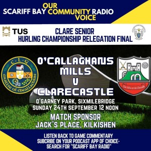 O Callaghans Mills v Clarecastle - Match Sponsor - Jack’s Place Kilkishen