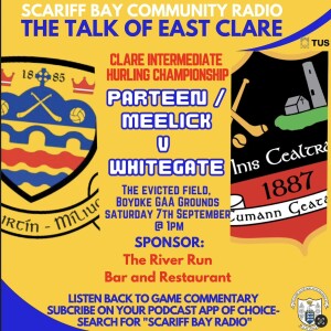 Parteen Meelick v Whitegate - Match Sponsor - The river run Restaurant Mountshannon.