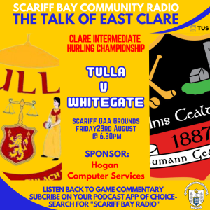 Tulla v Whitegate- Match Sponsor - Hogan Computer Services