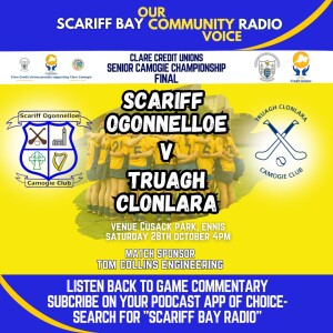 Scariff Ogonnelloe v Truagh Clonlara Match Sponsor - Tom Collins Engineering, Scariff.