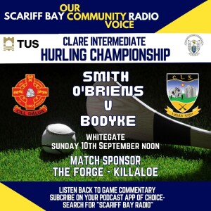 Smith O’Briens v Bodyke Match Sponsor - The Forge Killaloe-