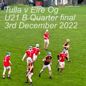Tulla v Eire Óg. U21B  Quarter final - Match Sponsor - Tulla Pharmacy 065- 683 5149