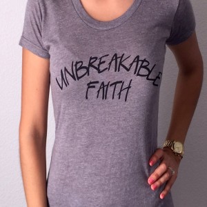 Wearing an Unbreakable Faith!