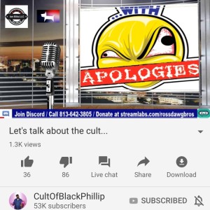 Without Apologies Ep.59 Da Cult of Black Phillip P.2